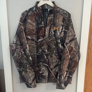 Under Armour Woodland Camo Quarter-Zip